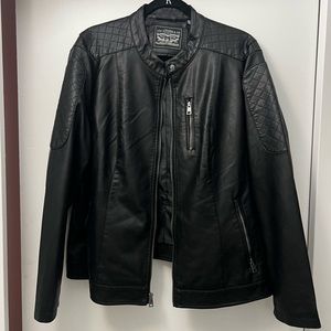 Levi’s leather Moto jacket